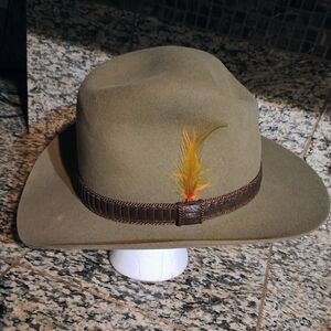 VINTAGE STETSON 3X BEAVER WESTERN COWBOY